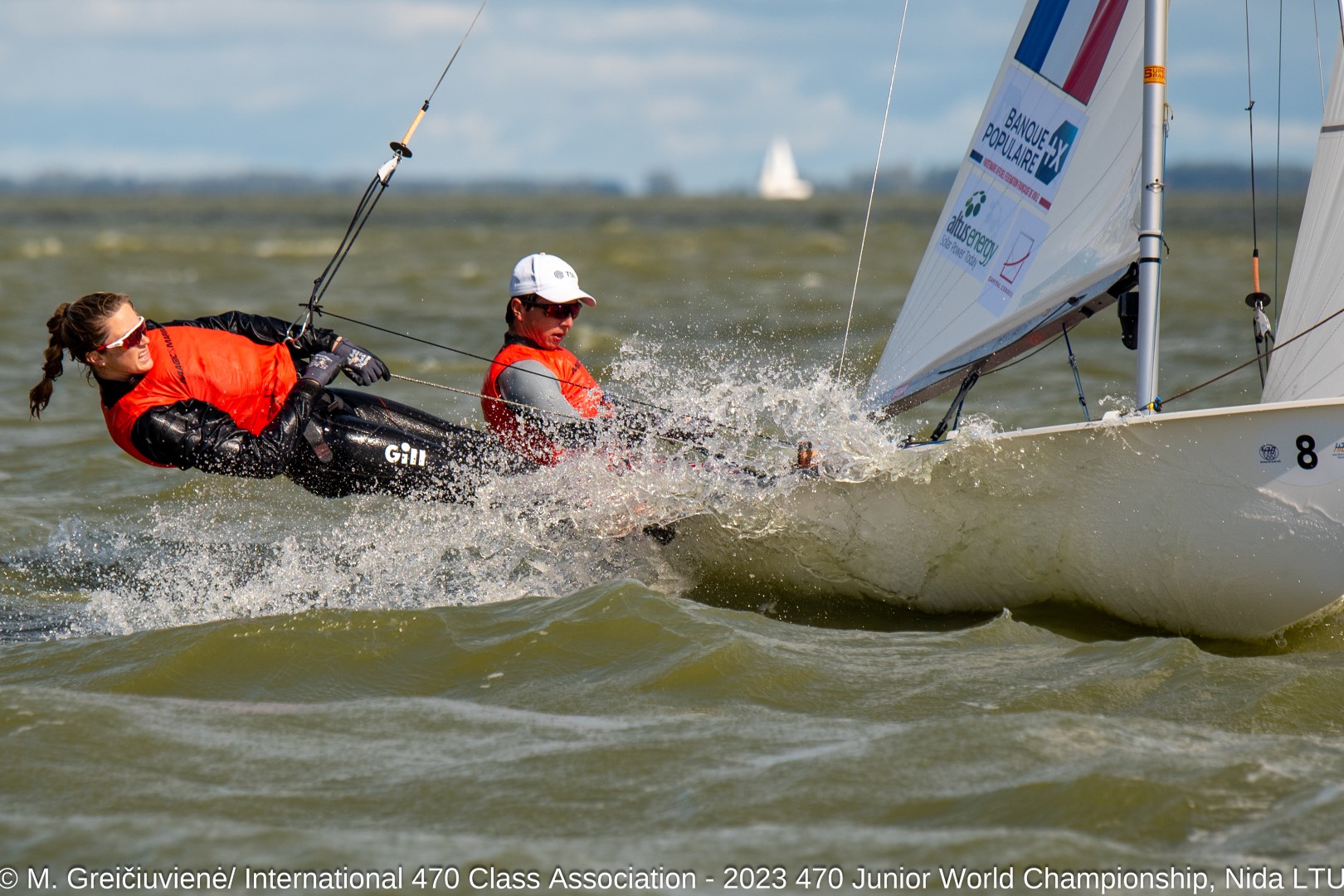 Championnat du Monde 470 Jeunes : Matisse Pacaud et Lucie de Gennes ...